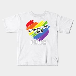 Greenwood Lake Pride-1 Kids T-Shirt